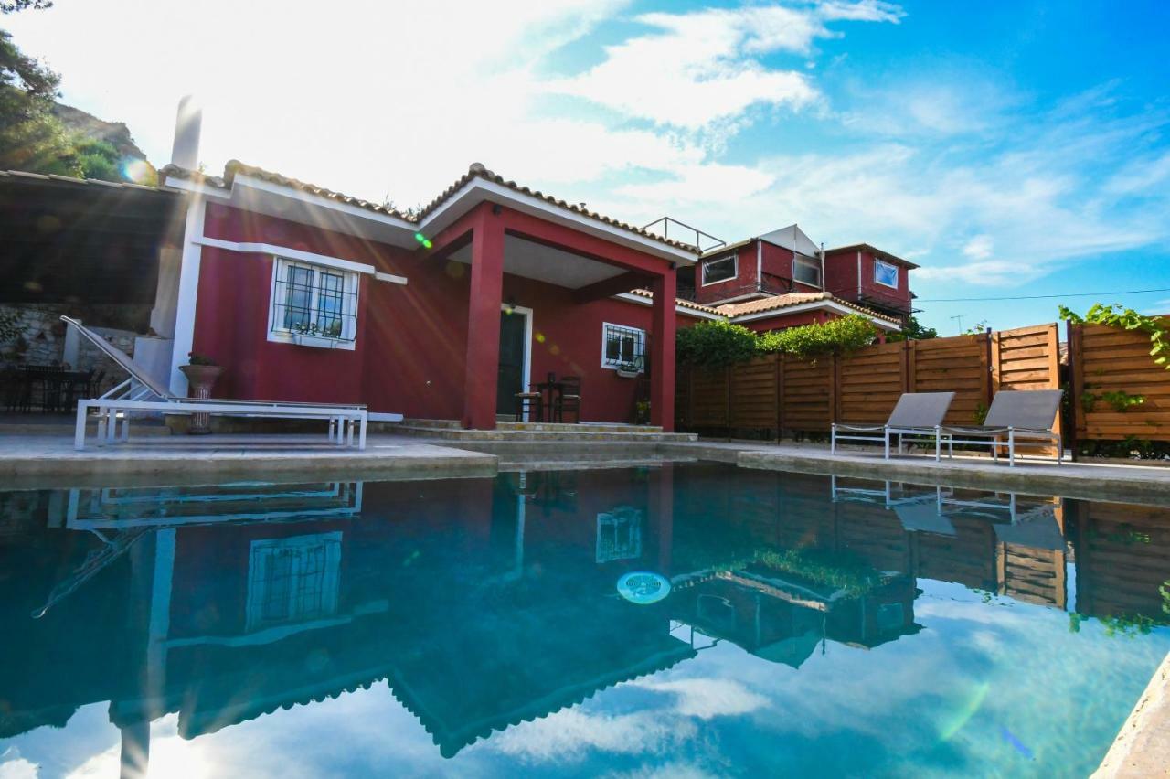 Ktima Kallitero Villas Argassi Bagian luar foto