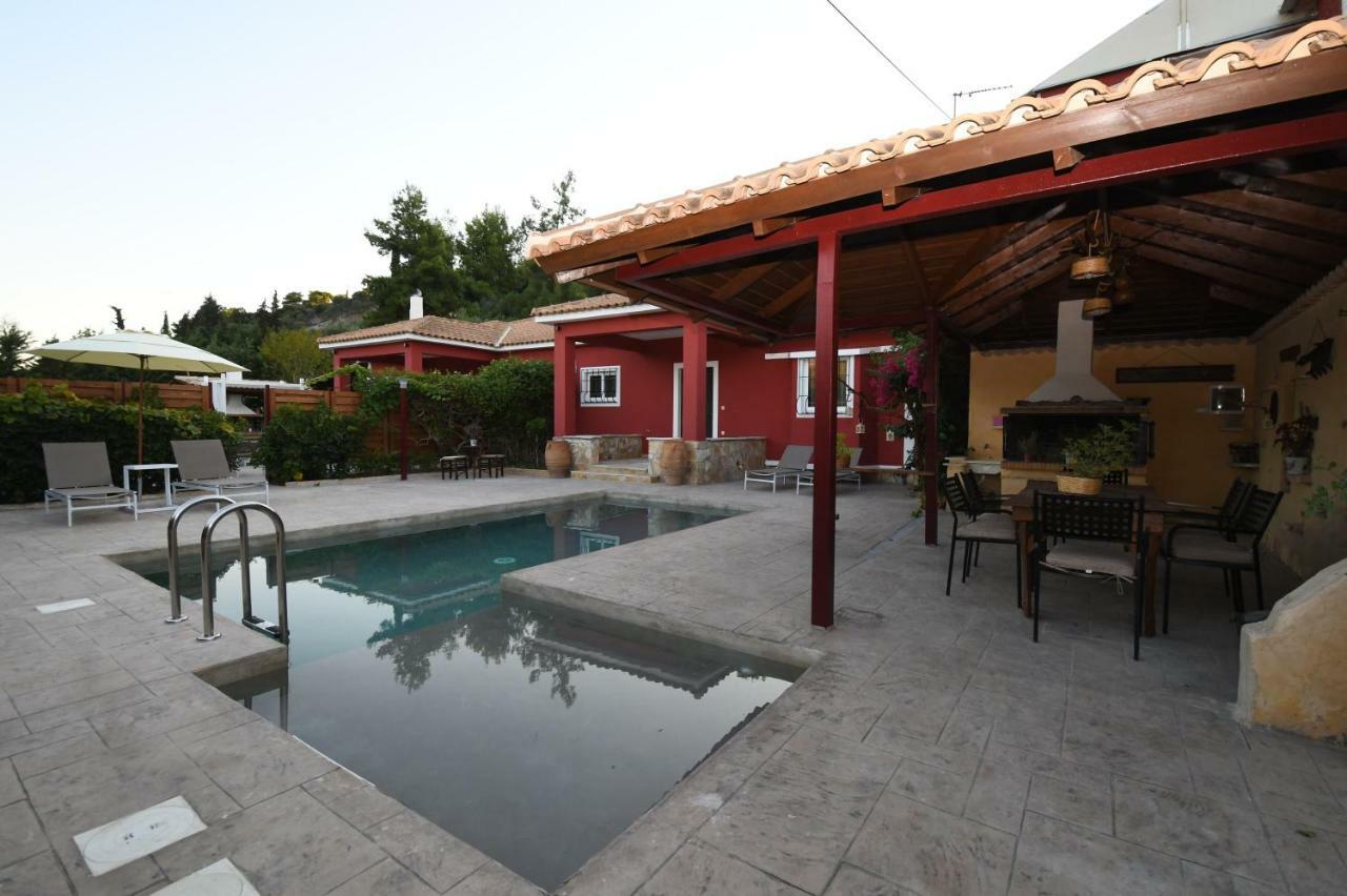 Ktima Kallitero Villas Argassi Bagian luar foto